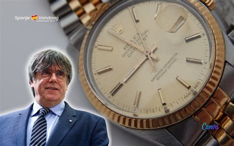 puigdemont rolex